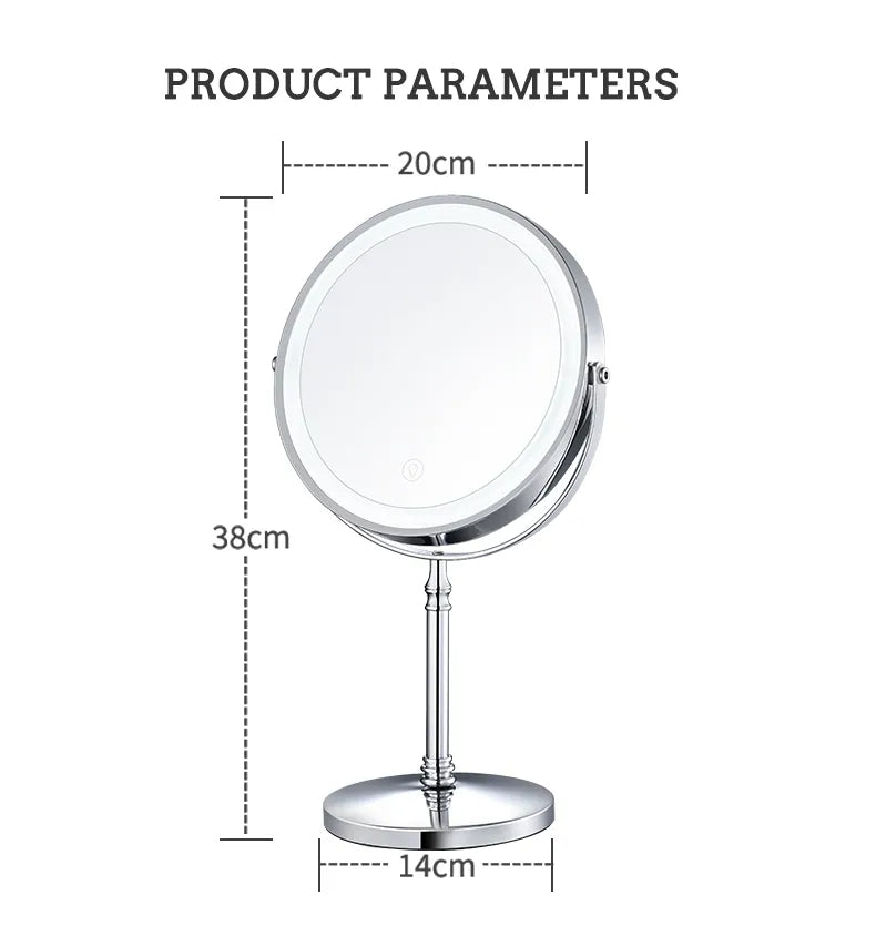 Gold Makeup Mirror | Gold Vanity Mirror | Purity Provisions