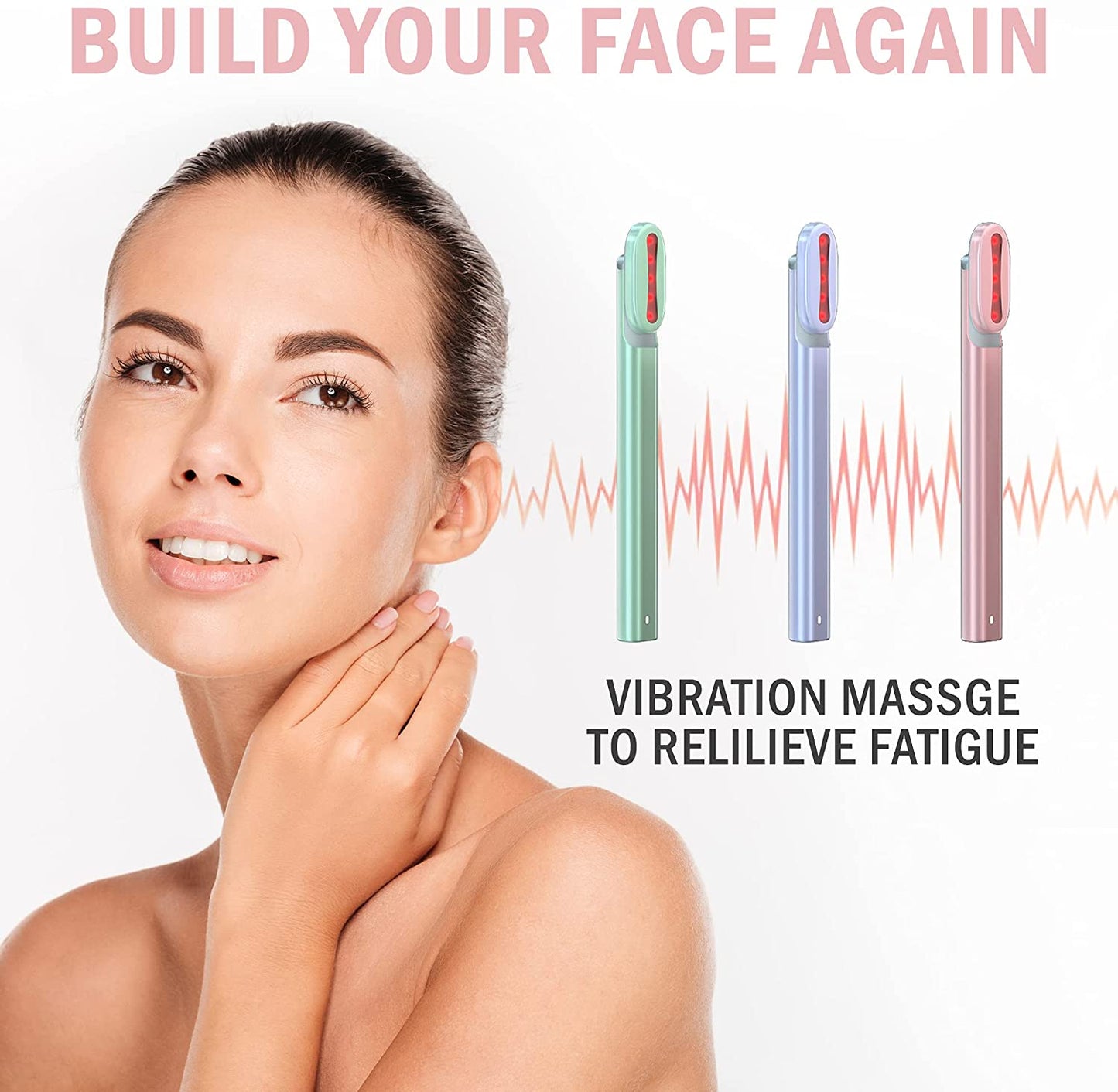 LED Wand Face Massage | Wand Face Massage | Purity Provisions