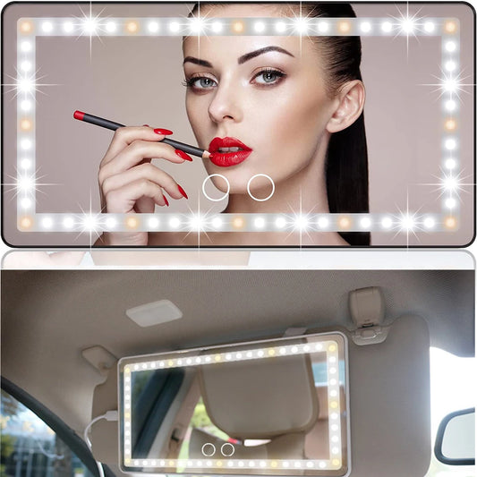 Car Makeup Mirror | Rechargeable Car Mirror | Purity Provisions